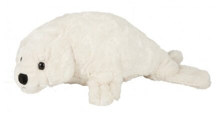 Pluche witte zeehond 40 cm