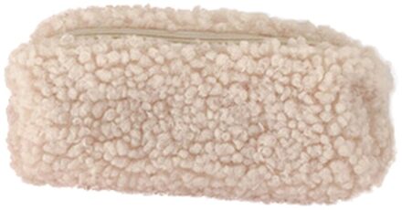 Pluche Wol Kawaii Etui Voor Meisjes Student Potlood Briefpapier Pen Bag Storage Pouch Schoolbenodigdheden WT