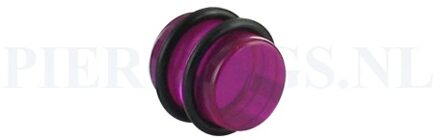 Plug acryl violet 12 mm 12 mm