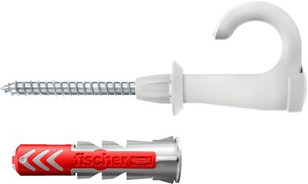 Plug Easyhook Duopower Kunststof - Diam. 6x30mm - 6 Stuks