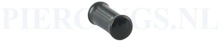 Plug glas zwart 4 mm 4 mm