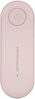 Plug In Luchtreiniger Draagbare Deodorizer Mini Geur Eliminator Luchtverfrisser Rustige Slaapkamer Air Cleaner Voor Home Car Office Roze / VS