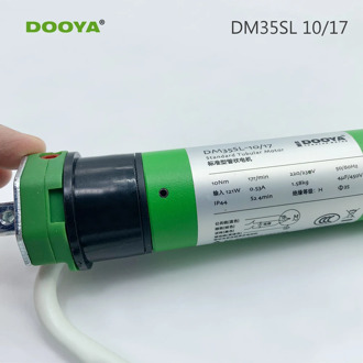 Plug in System Four Cables 35mm Diameter Curtain Tubular Motor for 50mm Tube External Strong Current