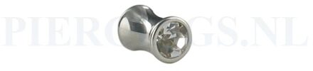 Plug met kristal 6 mm 6 mm