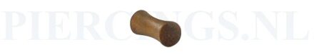 Plug teak hout 3 mm 3 mm
