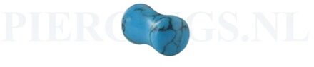 Plug turquoise 6 mm 6 mm