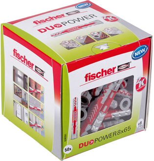 Pluggen fischer DUOPOWER 8x65 (50st)