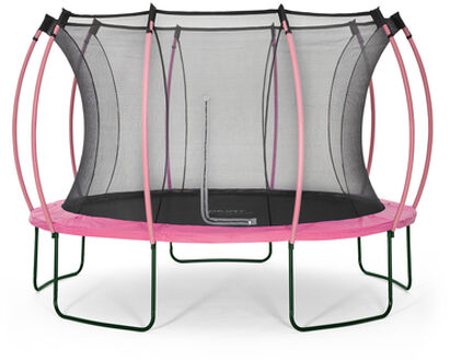 PLUM ® Springsafe Trampoline Colour s 366 cm met veiligheidsnet, roze Roze/lichtroze