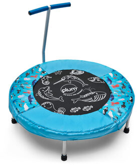 PLUM ® Trampoline Junior Springkussen met zeegeluid Blauw