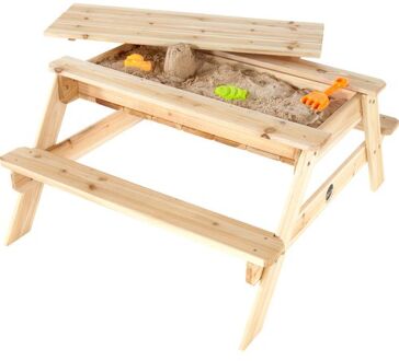PLUM zand- en picknicktafel hout Bruin