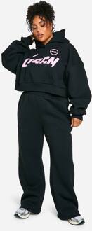 Plus Dsgn Studio Jogger Met Rechte Pijpen, Black - 44