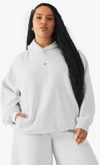 Plus Dsgn Studio Oversized Hoodie, Ash Grey - 44