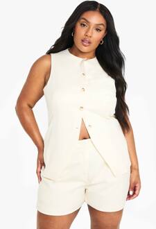 Plus Langlijn Op Maat Gemaakte Tank, Lemon - 56