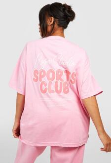 Plus Oversized Dsgn Studio Sport T-Shirt, Pink - 50