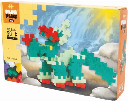 Plus-Plus Big Basic Plus-plus Dinosaurus - 50 Stuks - Bouwstenen Plus Plus