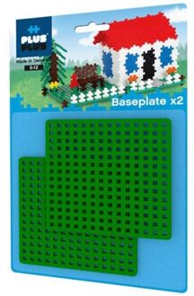 Plus-Plus Bouwplaten 11,5 X 11,5 Cm 2 Stuks