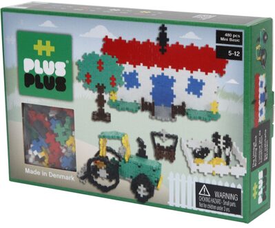 Plus-Plus Mini Pastel Boerderij 480-delig Multikleur