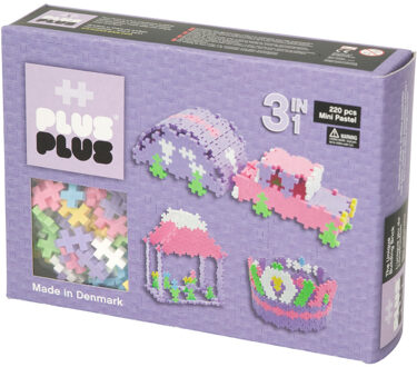 Plus Plus Pastel 3-in-1 bouwset