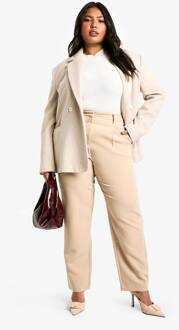 Plus Slim Leg Tailored Trouser, Stone - 48