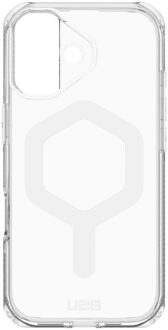 Plyo Backcover MagSafe voor de Apple iPhone 17 - Ice White Transparant