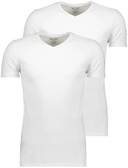 PME Legend 2-Pack Slim Fit V-hals T-shirts PME Legend , White , Heren - 2Xl,Xl,L,M,S,3Xl