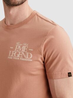 PME Legend Artwork T-Shirt Rose Dawn Roze - 3XL,L,M,XL,XXL