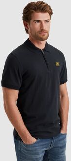 PME Legend Half-Zip Poloshirt Piqué Interlock Navy Donkerblauw - L,M,XL