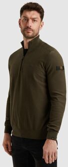 PME Legend Half Zip Trui Beluga Groen Donkergroen - 3XL,L,M,XL,XXL