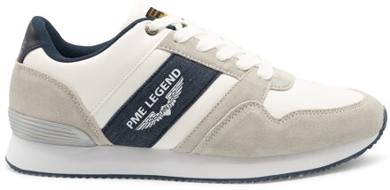 PME Legend Heren Sneakers Mach20 White - Wit - Maat 40