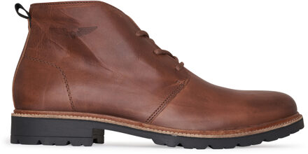 PME Legend Heren Veterschoenen Clamper Cognac - Bruin - Maat 40