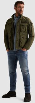 PME Legend Jas Cargoyet Olive Donkergroen - 3XL,L,M,XL,XXL
