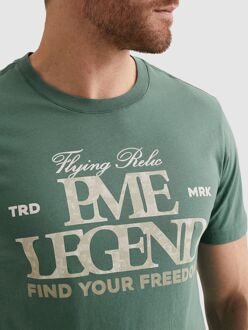 PME Legend Jersey Artwork T-Shirt Deep Sea Groen - 3XL,L,M,XL,XXL