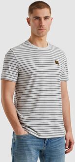 PME Legend Jersey T-Shirt Streep Wit - XXL