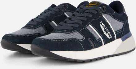PME Legend Jet Lifter Sneakers blauw Imitatieleer - 40,41,42,43,44,46