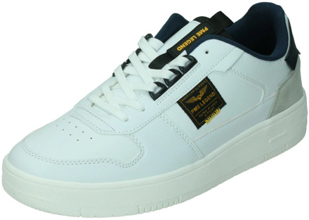 PME Legend Lage sneakers Gobbler wit leer PME Legend , White , Heren - 41 Eu,42 Eu,43 Eu,44 EU