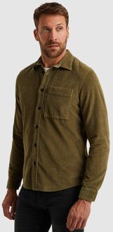 PME Legend Overshirt Dobby Corduroy Dusky Groen Donkergroen - 3XL,L,M,XL,XXL