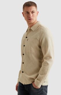 PME Legend Overshirt Dobby Structure Ecru Beige - 3XL,L,M,XL,XXL