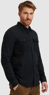 PME Legend Overshirt Quilt Poplin Navy Donkerblauw - 3XL,L,M,XL