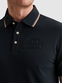 PME Legend Piqué Poloshirt Carbon Navy Donkerblauw - 3XL,L,M,XL,XXL