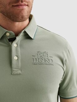 PME Legend Piqué Poloshirt Iceberg Green Groen - 3XL,L,M,XL,XXL