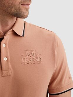 PME Legend Piqué Poloshirt Rose Dawn Roze - 3XL,L,M,XL,XXL