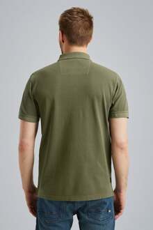 PME Legend Polo Garment Dye Army Groen - 3XL,L,M,XL,XXL