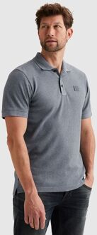 PME Legend Polo Popcorn Jersey Grijs heren - 3XL,L,XXL,XL,M