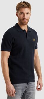 PME Legend Poloshirt Knitted Navy Donkerblauw - XL,XXL