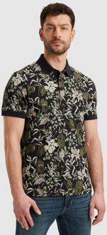 PME Legend Poloshirt Piqué Print Navy Multicolour - L,M,XXL