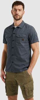 PME Legend Short Sleeve Overhemd Antraciet - M