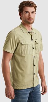 PME Legend Short Sleeve Overhemd Bedford Groen - L,M,XXL