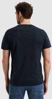 PME Legend Single Jersey T-Shirt Print Blauw - 3XL,L,M,XL,XXL