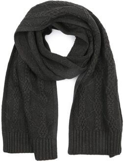 PME Legend Sjaal Structure Antraciet - Grijs