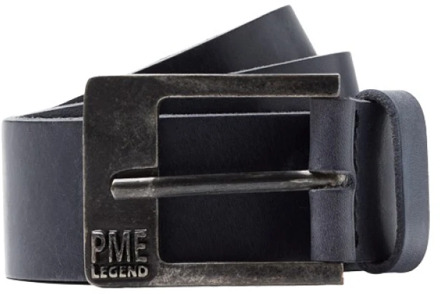 PME Legend Smalle Leren Riem - Far West Collectie PME Legend , Blue , Heren - 100 Cm,110 Cm,85 Cm,95 Cm,90 Cm,105 CM